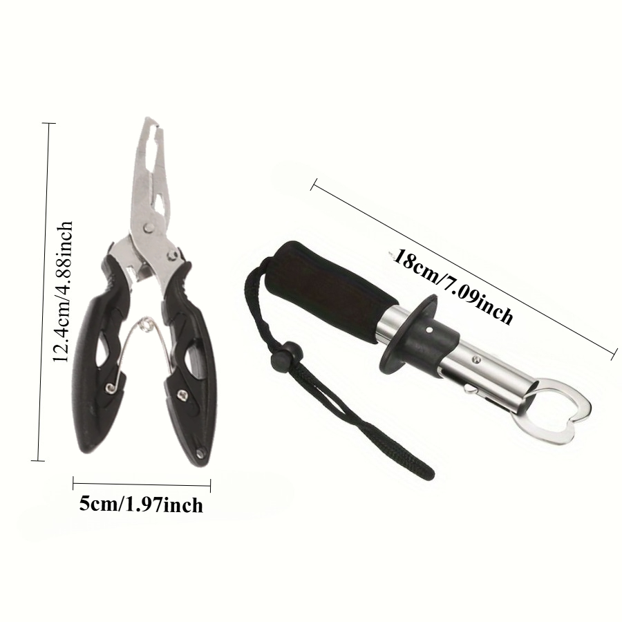 2 個の魚コントローラーセット含む 1 個の釣りトングと 1 - Fishing Hook Remover のレビューと価格