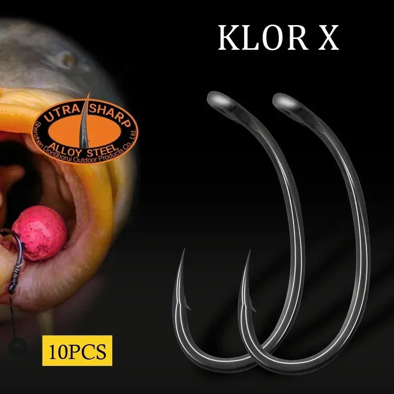 カープフィッシングフック,カープフック,ロングカーブ,マイク - Fishing Hook Barbless のレビューと価格
