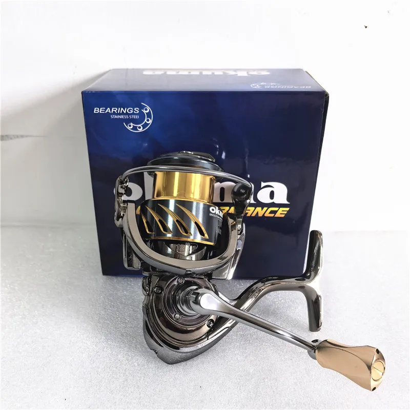 OKUMA 全金属製釣りリール 浅型ラインカップ 回転式リー - Daiwa Reel Bg のレビューと価格