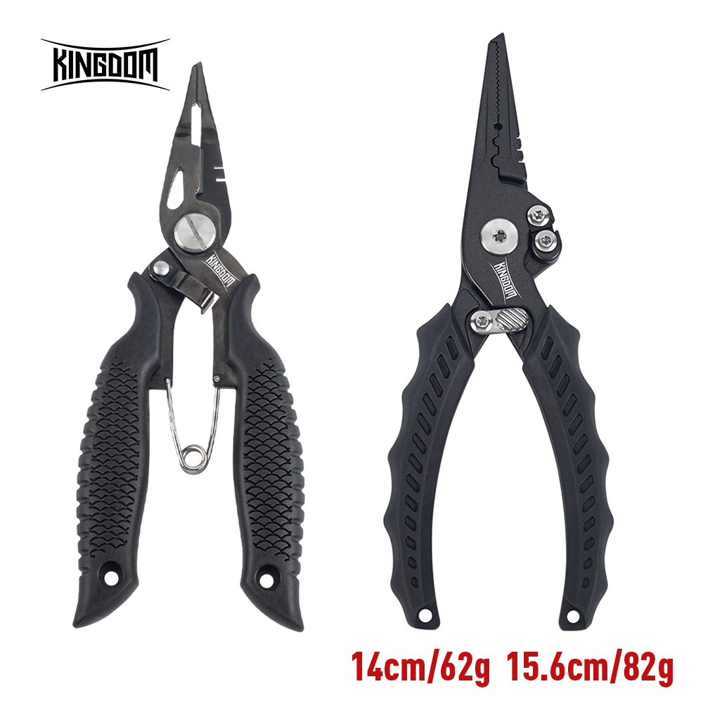 王国釣りプライヤー多機能スプリットリングワイヤーカッターフッ - Fishing Hook Sharpener のレビューと価格