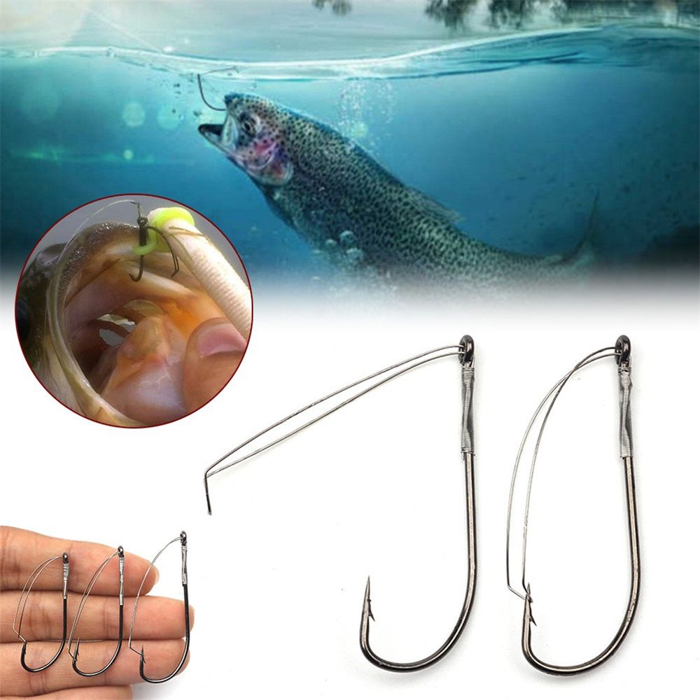 ツール 釣りアクセサリー 釣り針 ワイドギャップフック 鯉釣 - Fishing Hook Weedless のレビューと価格
