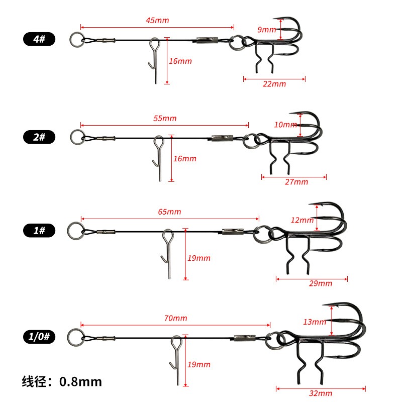LUREGO 2個入り スティンガーリグ Tベリーアシストフ - Fishing Hook Weedless のレビューと価格