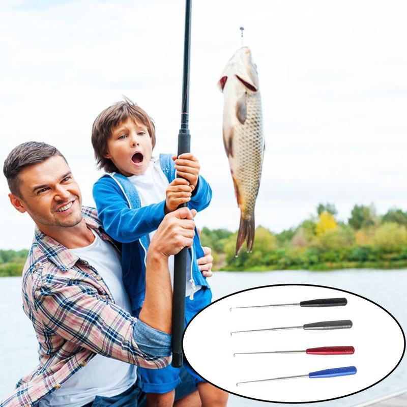 ステンレス鋼安全抽出釣りフックデタッチャリムーバー急速デカッ - Fishing Hook Remover のレビューと価格