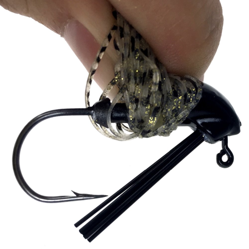 ステンレス鋼のベースフック,伸縮性のあるシリコンスイムスカー - Fishing Hook Weedless のレビューと価格