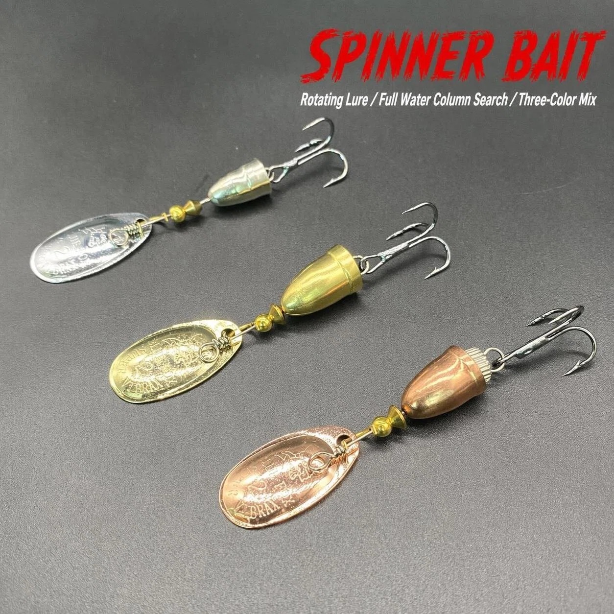 1個入り 4g 6g 8g 10g 16g 19g 回転スピ - Fishing Hook Treble のレビューと価格