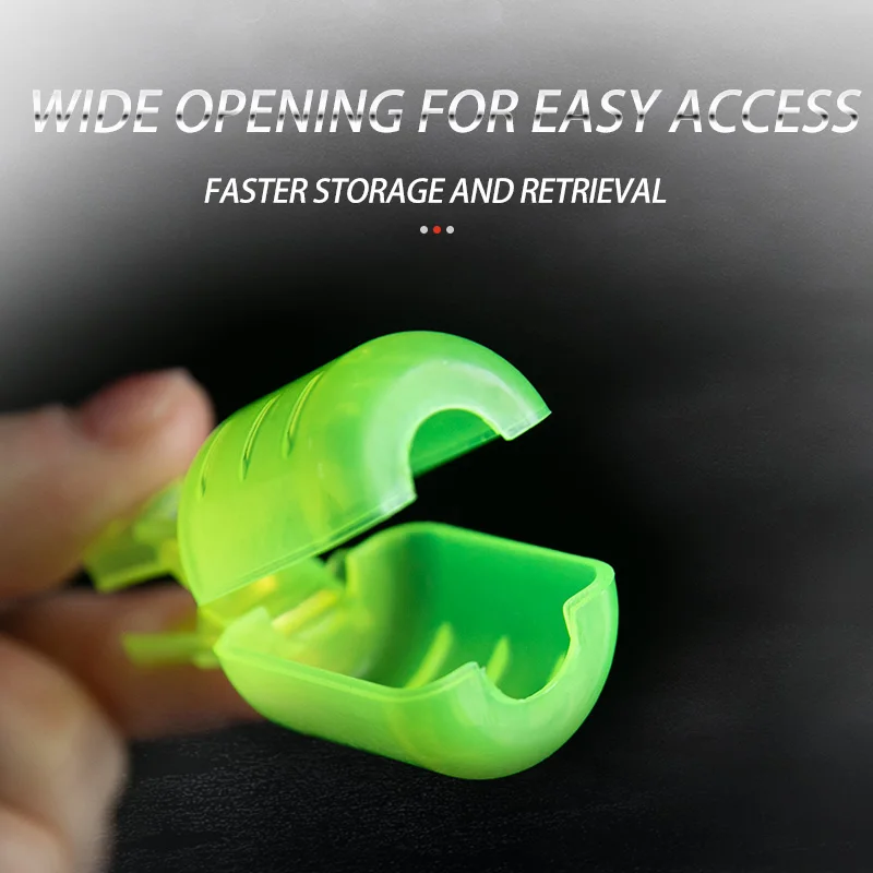 10 ピース/ロットイカジグフックカバー木製エビフックボンネ - Fishing Hook Jig のレビューと価格