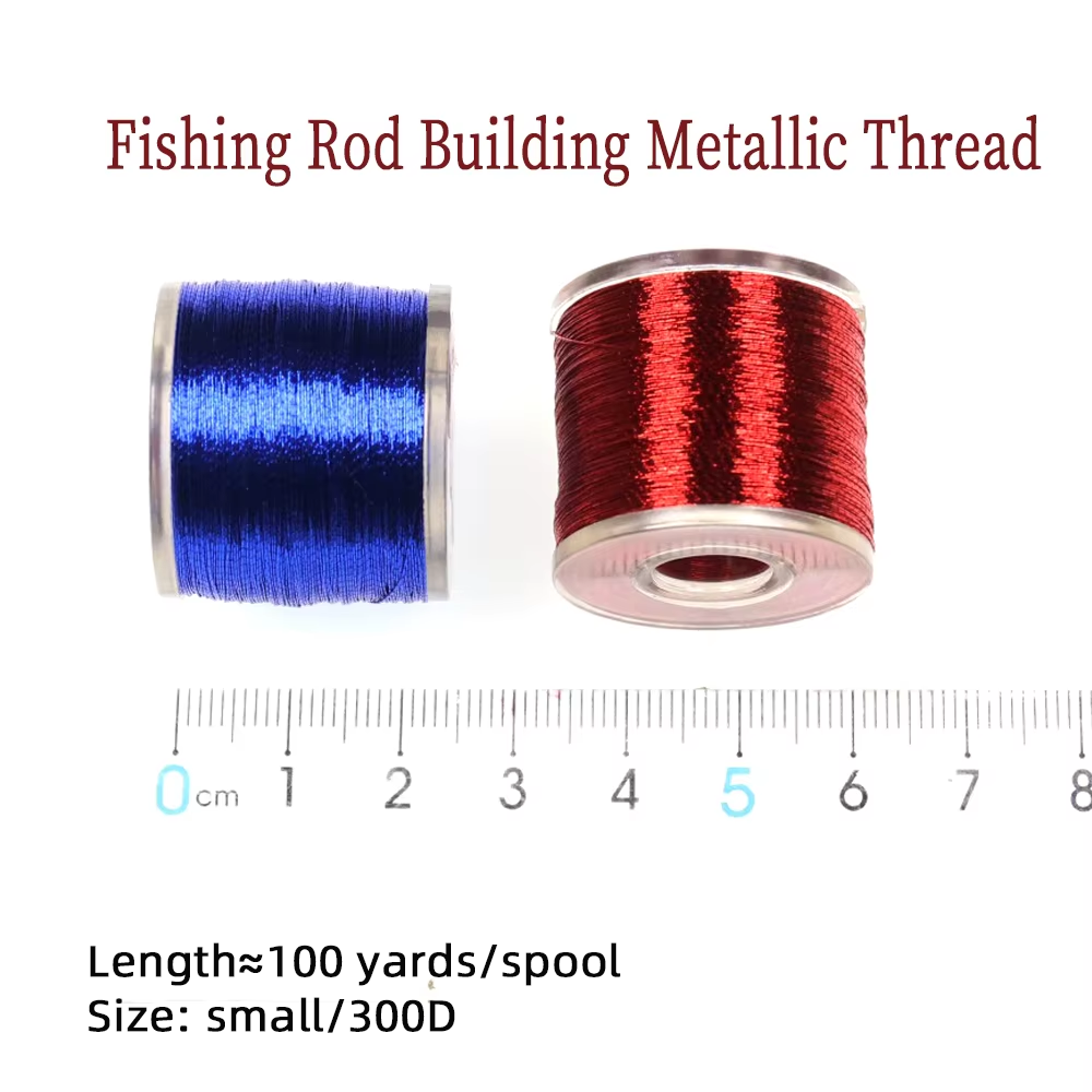100ヤード釣り竿製作用金属糸ナイロンファイバーロッド巻き糸 - Fishing Hook Jig のレビューと価格