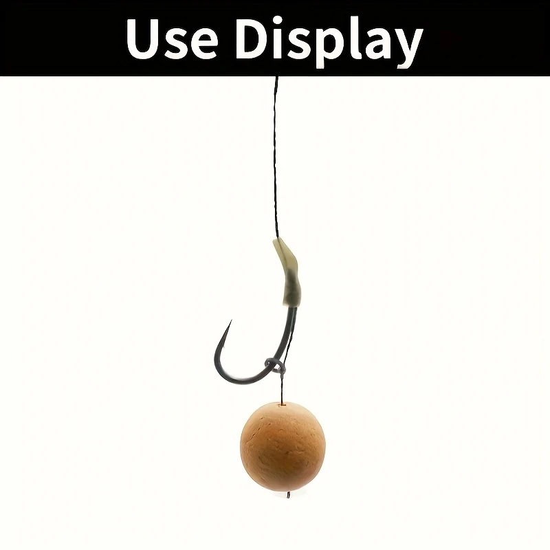 6個入り既製ブローバックヘアリグ - 合金鋼PTFEコーティ - Fishing Hook Size のレビューと価格