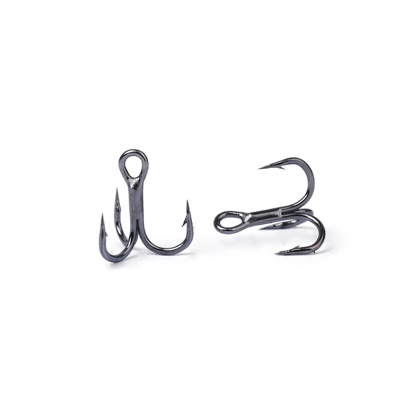 新しい 10 個 3x 強力なスーパーシャープラウンドトレブ - Fishing Hook Assortment のレビューと価格