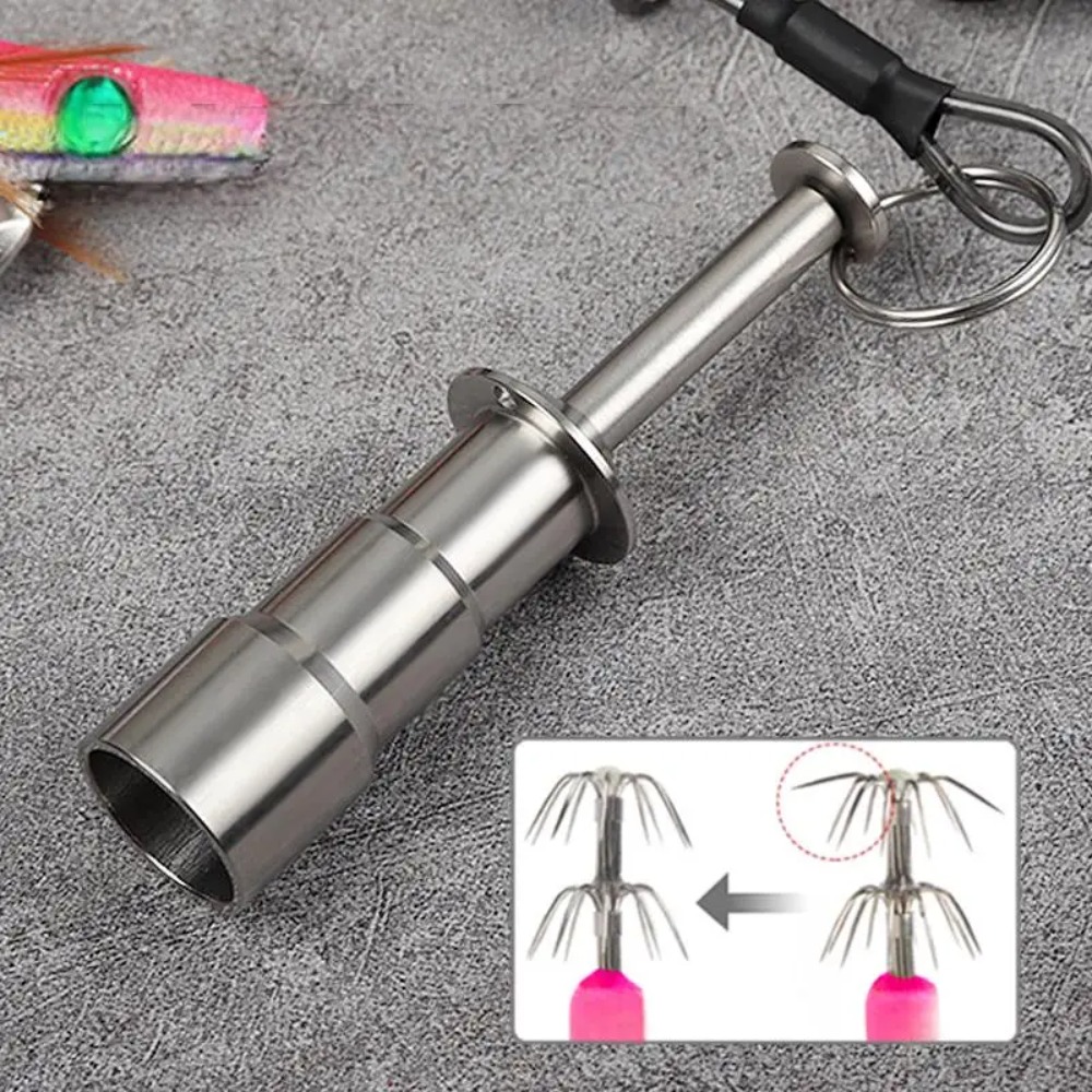 ステンレス製イカジグフック修正器1個入り、変形した釣り針を修 - Fishing Hook Jig のレビューと価格