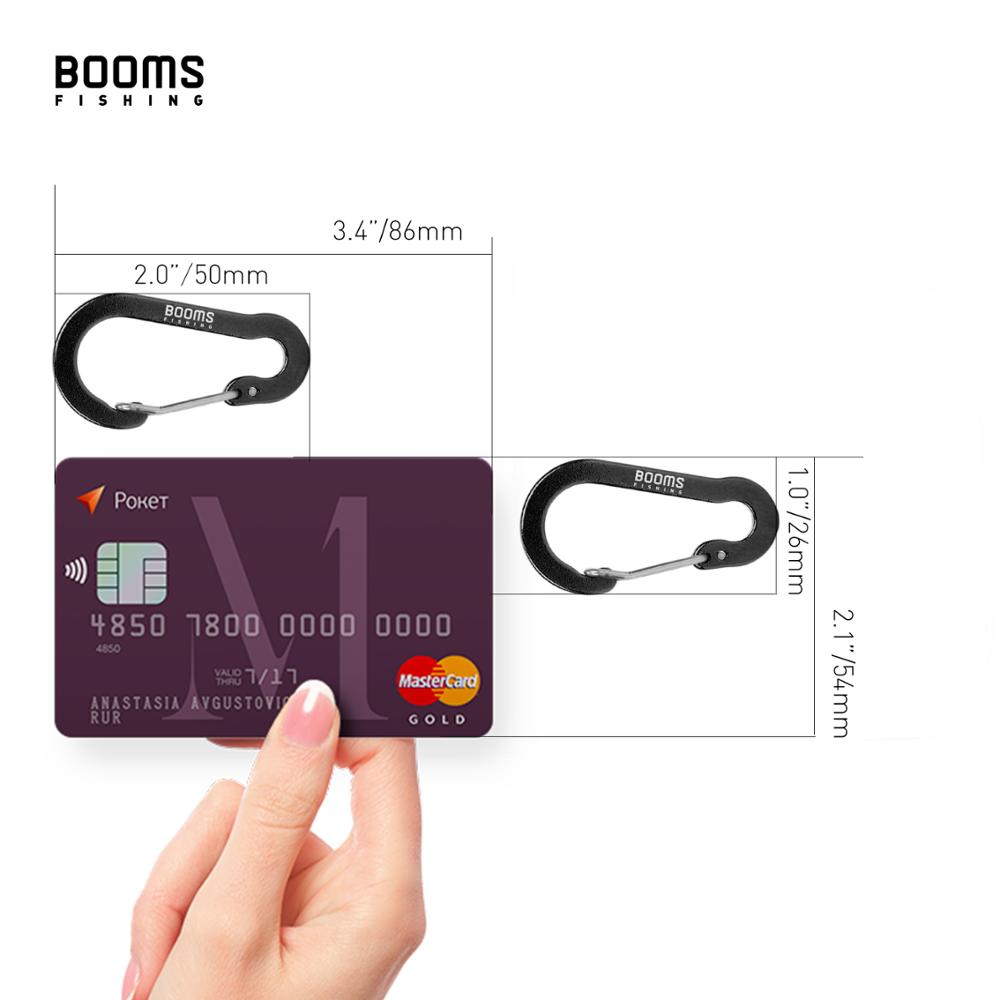 Booms 釣り CC1 6/10 個アルミ合金カラビナキー - Fishing Hook のレビューと価格