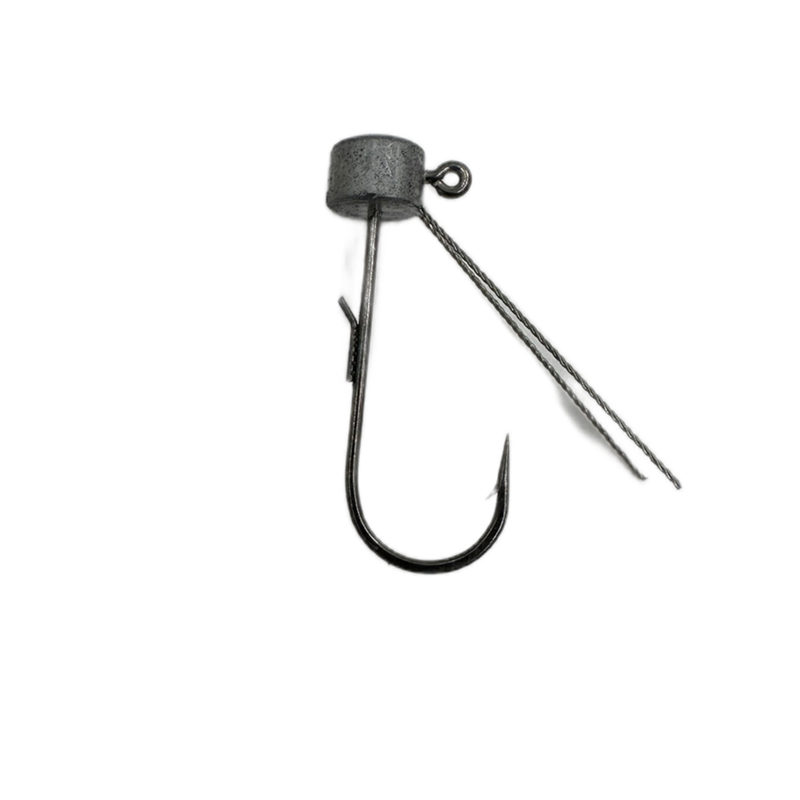10 個 * 釣りキノコ形状ネッドリグリードヘッドウィードレ - Fishing Hook Weedless のレビューと価格