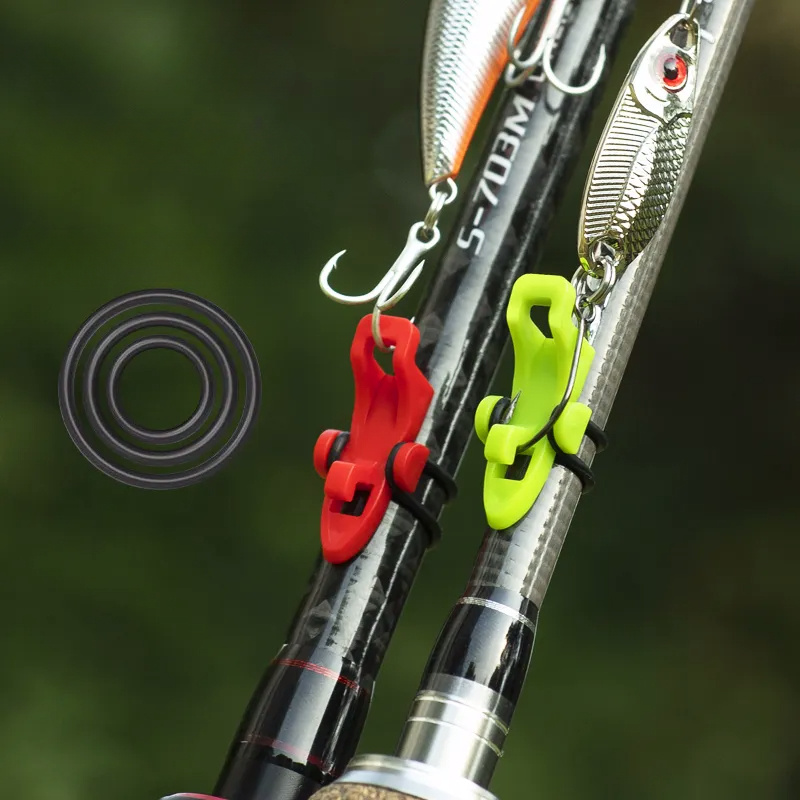 5 個釣り竿ポールフックキーパールアーベイトホルダールアーア - Fishing Hook Jig のレビューと価格