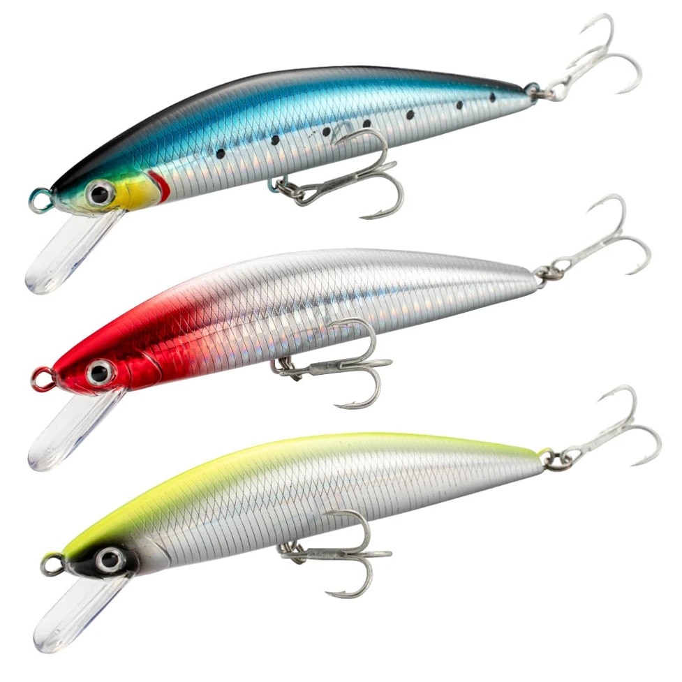 釣りルアー沈下ミノー13cm 15cm 40g 60g重量シ - Fishing Hook Treble のレビューと価格